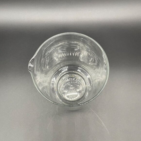 Etched Crystal Footed Pitcher Cocktail Lemonade Princess House Clear Barware - Picture 5 of 9